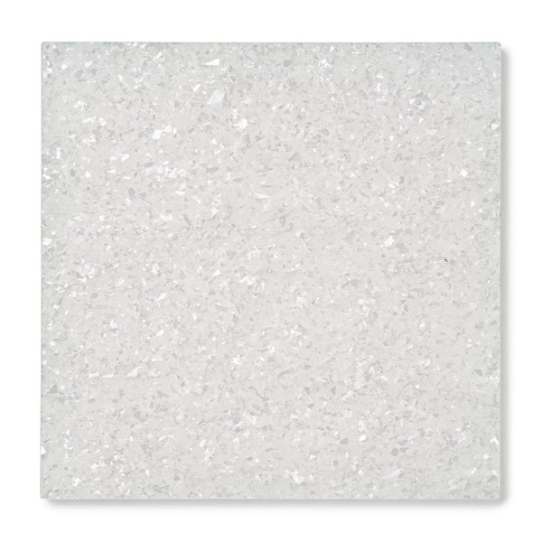 White Glitter Acrylic Sheet