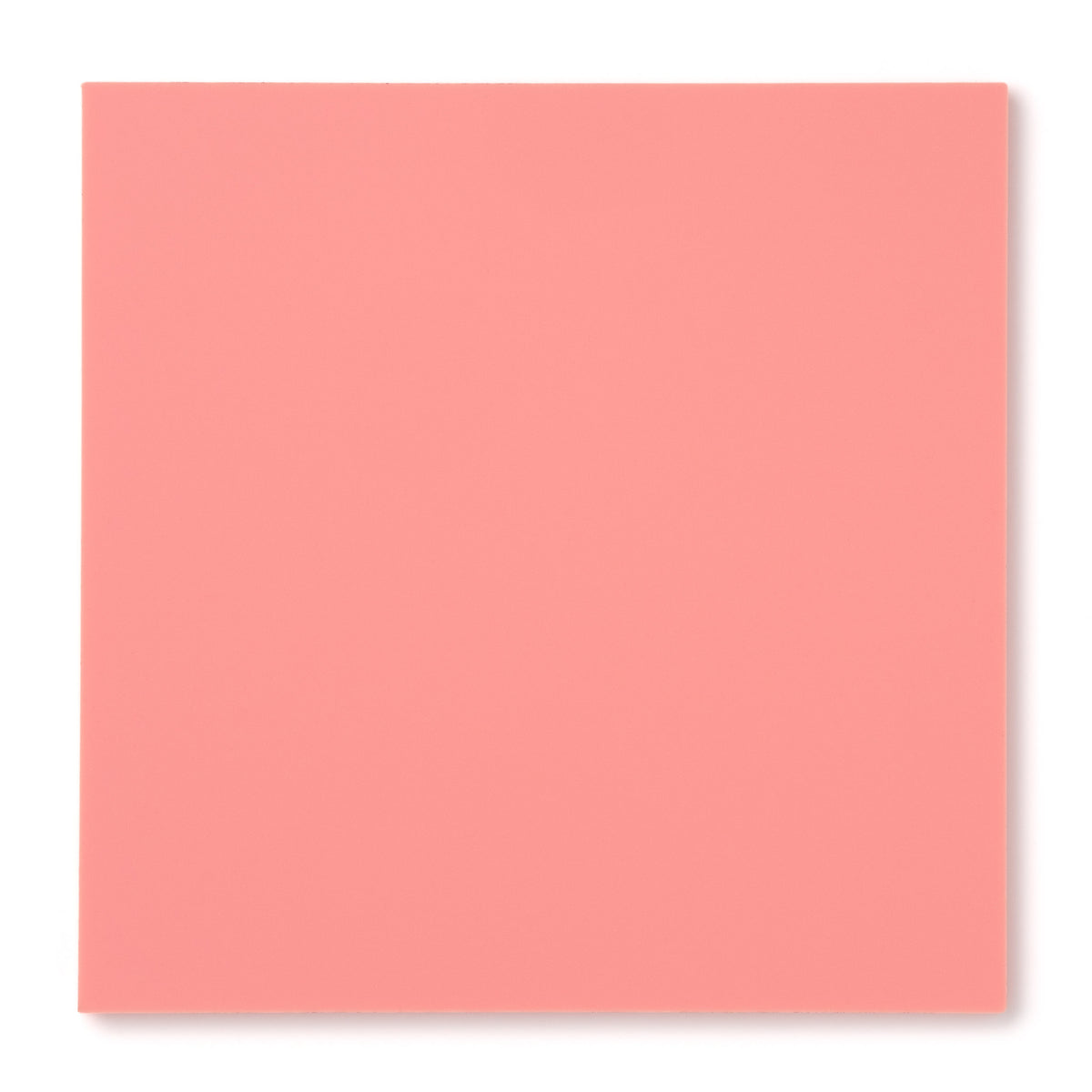 Coral Pink Pastel Acrylic Sheet