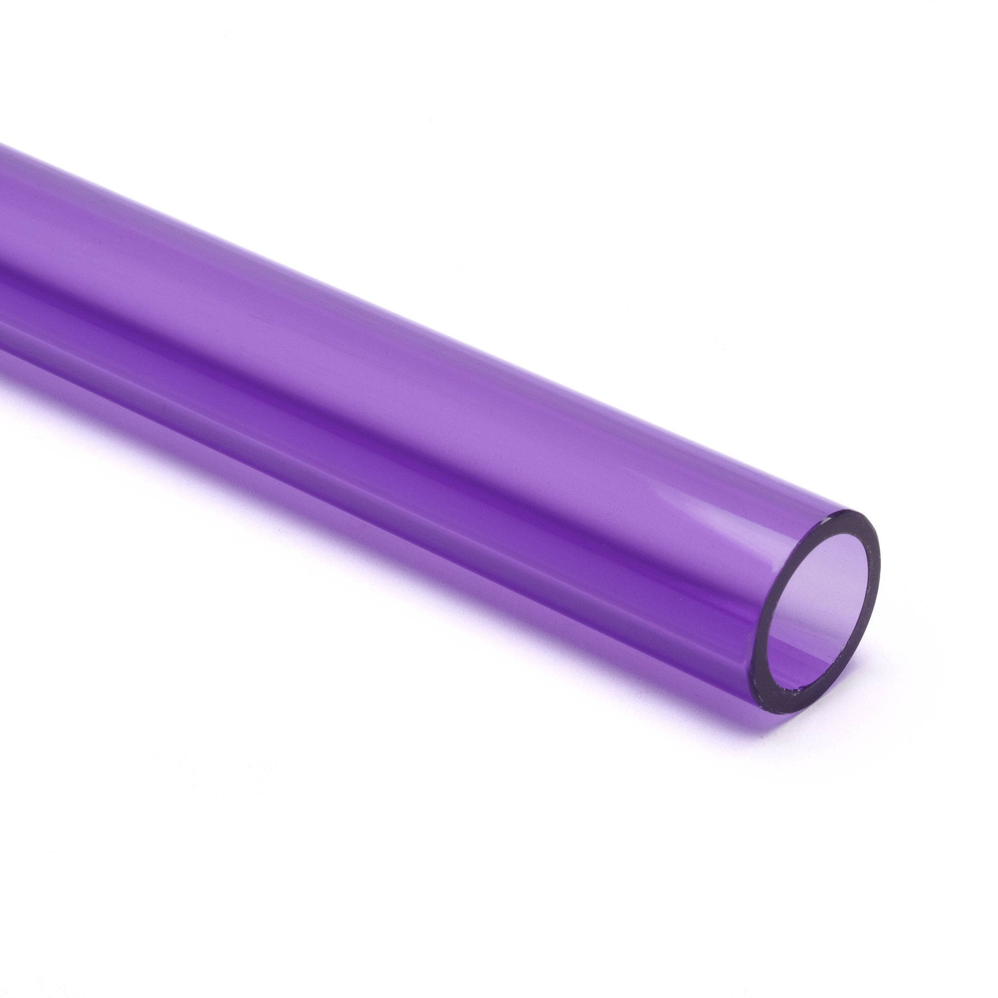 Flowcolour-Tube en acrylique transparent, tube en plastique dur, tube en  plexiglas Lucite, tube en verre transparent, 20mm-32mm, 2 pièces
