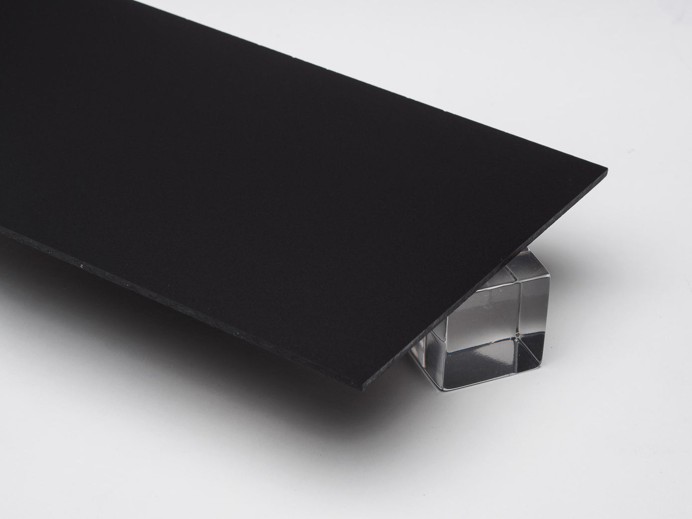 Black Plexiglass Mirror Sheets PMMA Thin Flexible Plastic Sheets
