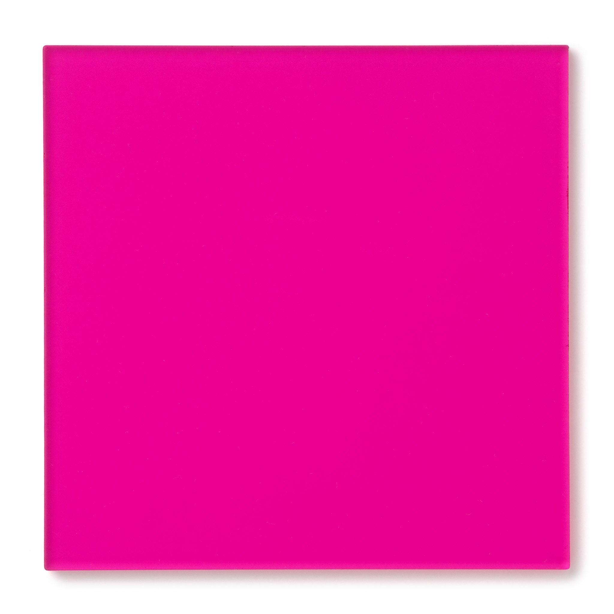 Magenta Transparent Acrylic Plexiglass Sheet, Swatch View